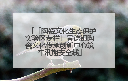 「陶瓷文化生态保护实验区专栏」景德镇陶瓷文化传承创新中心筑牢汛期安全线