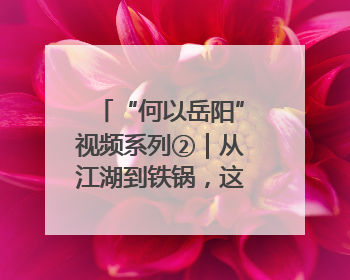 “何以岳阳”视频系列②｜从江湖到铁锅，这波红温我先炫为敬！
