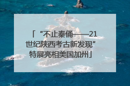 “不止秦俑——21世纪陕西考古新发现”特展亮相美国加州