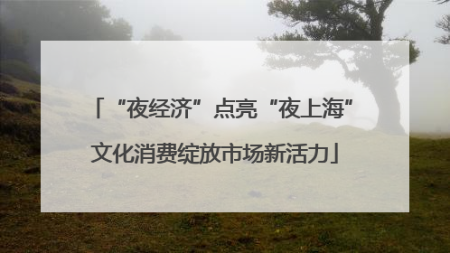 “夜经济”点亮“夜上海” 文化消费绽放市场新活力