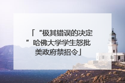 “极其错误的决定”哈佛大学学生怒批美政府禁招令