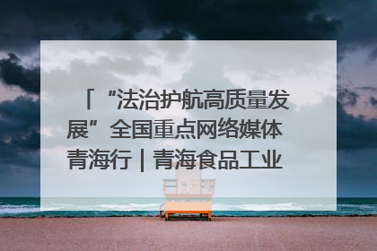 “法治护航高质量发展”全国重点网络媒体青海行｜青海食品工业协会：架起“青字号”美食的产业化桥梁