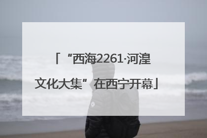 “西海2261·河湟文化大集”在西宁开幕