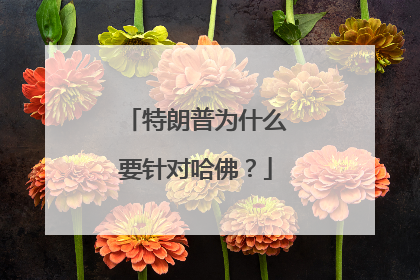 特朗普为什么要针对哈佛？