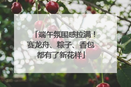 端午氛围感拉满！赛龙舟、粽子、香包都有了新花样