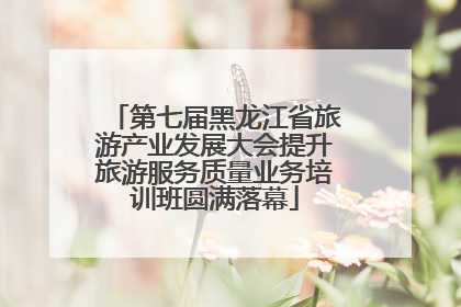 第七届黑龙江省旅游产业发展大会提升旅游服务质量业务培训班圆满落幕