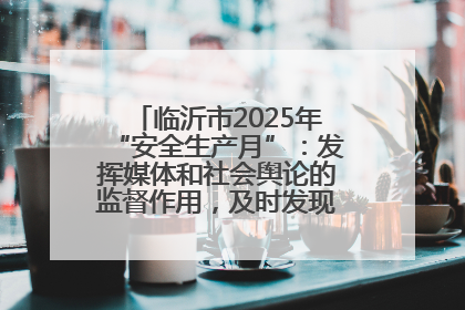 临沂市2025年“安全生产月”：发挥媒体和社会舆论的监督作用，及时发现并消除安全隐患