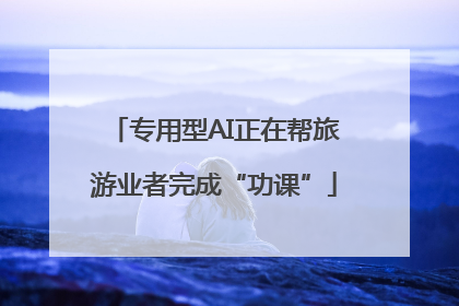 专用型AI正在帮旅游业者完成“功课”