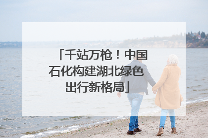 千站万枪！中国石化构建湖北绿色出行新格局