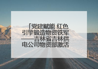 党建赋能 红色引擎锻造物资铁军——吉林省吉林供电公司物资部激活供应链新动能
