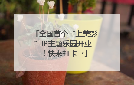 全国首个“上美影”IP主题乐园开业！快来打卡→