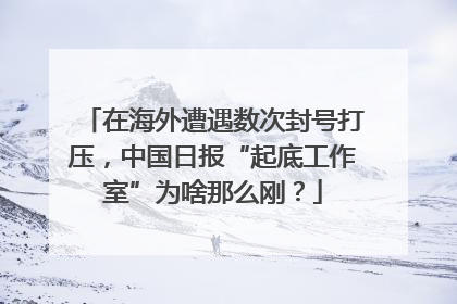 在海外遭遇数次封号打压，中国日报“起底工作室”为啥那么刚？