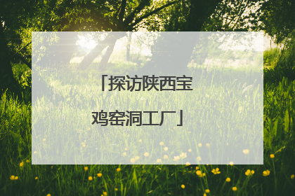 探访陕西宝鸡窑洞工厂