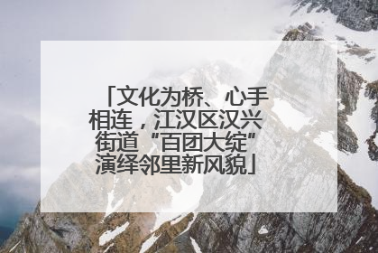 文化为桥、心手相连，江汉区汉兴街道“百团大绽”演绎邻里新风貌