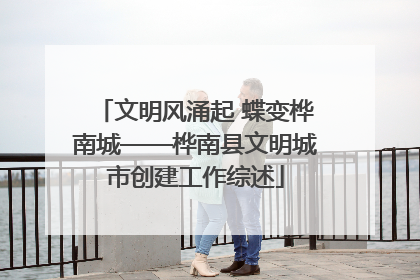 文明风涌起 蝶变桦南城——桦南县文明城市创建工作综述
