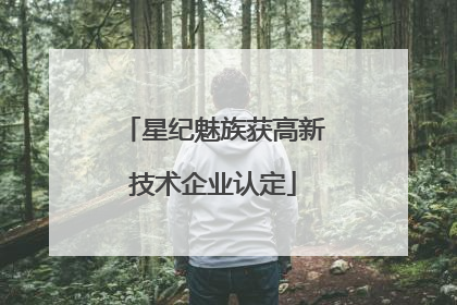 星纪魅族获高新技术企业认定