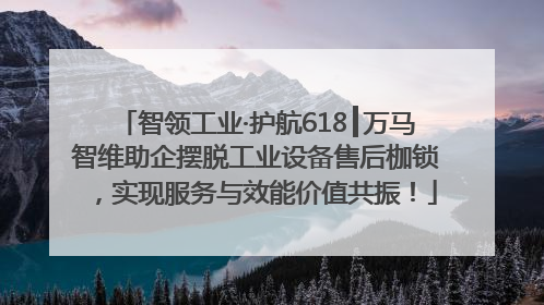智领工业·护航618┃万马智维助企摆脱工业设备售后枷锁，实现服务与效能价值共振！