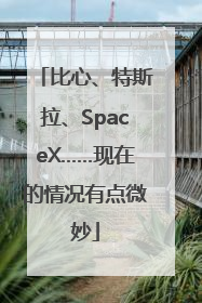 比心、特斯拉、SpaceX……现在的情况有点微妙