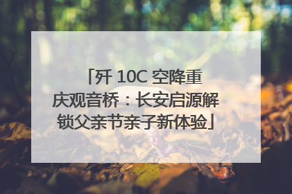 歼 10C 空降重庆观音桥：长安启源解锁父亲节亲子新体验