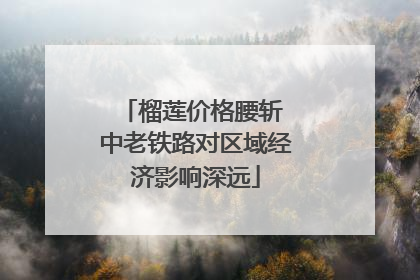 榴莲价格腰斩 中老铁路对区域经济影响深远