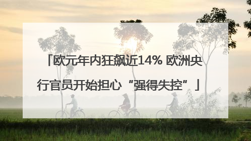 欧元年内狂飙近14% 欧洲央行官员开始担心“强得失控”