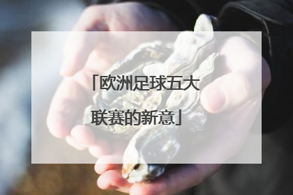 欧洲足球五大联赛的新意