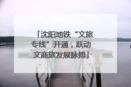 沈阳地铁“文旅专线”开通，跃动文商旅发展脉搏