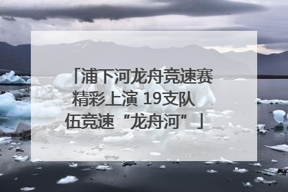 浦下河龙舟竞速赛精彩上演 19支队伍竞速“龙舟河”