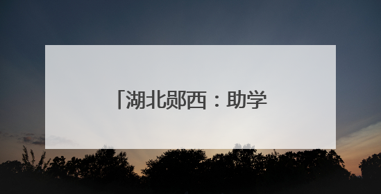 湖北郧西：助学贷款 助梦起飞