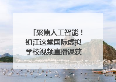 聚焦人工智能！镇江这堂国际虚拟学校视频直播课获韩美伙伴点赞
