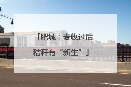 肥城：麦收过后秸秆有“新生”