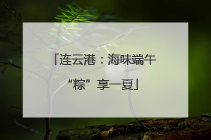 连云港：海味端午 “粽”享一夏