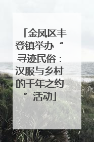 金凤区丰登镇举办“寻迹民俗：汉服与乡村的千年之约”活动