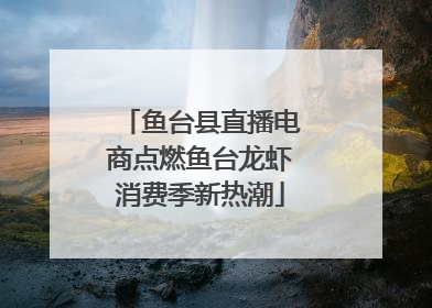 鱼台县直播电商点燃鱼台龙虾消费季新热潮