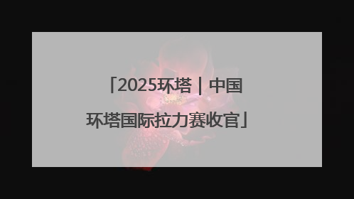 2025环塔｜中国环塔国际拉力赛收官