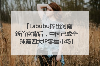 Labubu捧出河南新首富背后，中国已成全球第四大IP零售市场